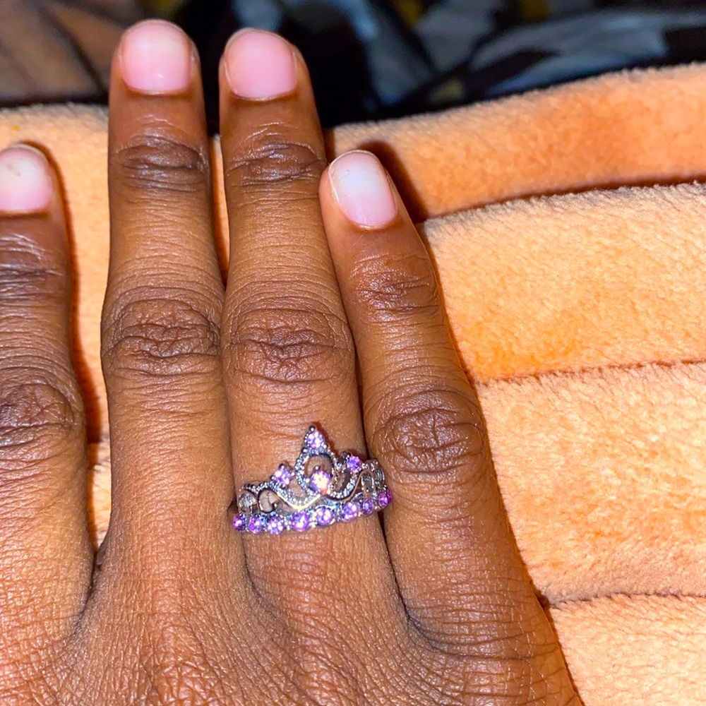 Brand new purple princess ring size 5